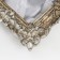 Photo frame Polystone 10x15 cm "Empire" silver 22.5x17.5 cm
