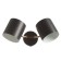 Sconces "Azurit" 2he27 40w Black 11x12x36cm