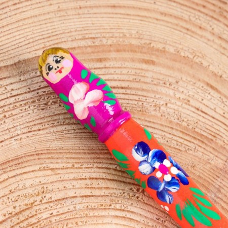 Pen "Matryoshka", 1.5x16 cm, mix-1