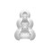 Masterbator Unrealistic Mensmax Pucchi Wave, TPE, 6.5 cm, white color