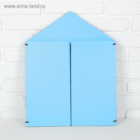 Shirma for a puppet theater, wood, window 30 × 20 cm-3