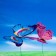 Plug "alpine butterfly" 21x22cm/42 cm, set 4pcs, mix