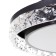 Causteen with FDD "Firna" LED 120W 3000-6000K Black 50x50x10 cm