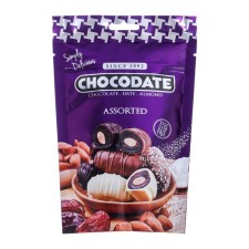 Dates with almonds Assorted “Chocodate 100 gr.