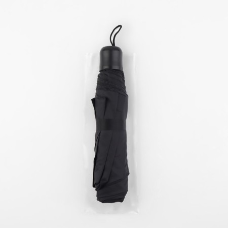 Mechanical umbrella, “Dark afternoon”, 3 additions, 8 spokes, r = 48 cm, black color is black-3
