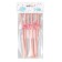 Stars of cocktail tubes, set, 6 pcs