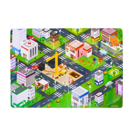Set for playing with plasticine "Magic City"-2