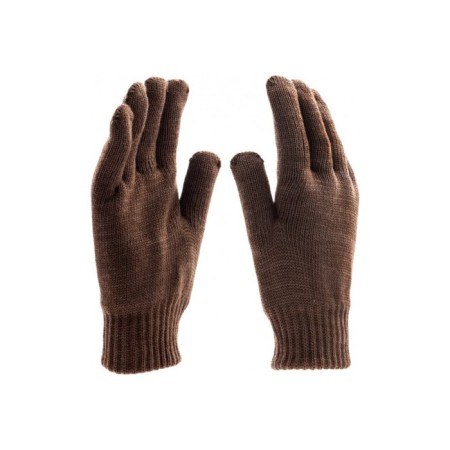 Workers, x/b gloves, without coverage, half -wool, Sibrtekh