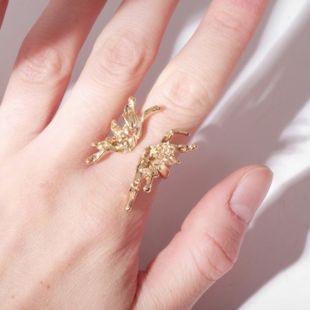 Ring "Wings" Fairies, Color Gold, Directive-1
