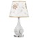 Sabrin's table lamp E27 40W white 25x25x43 cm Risalux