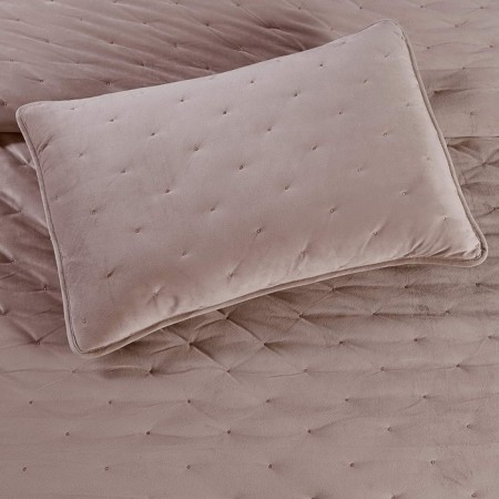 Iolanta bedspread, size 160x220 cm, color ash rose-2
