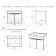 Optima domino cabinet under the Classica 60 sink, gloss, suspended, without a box