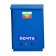 Mail box with a lock, vertical, "mail", blue