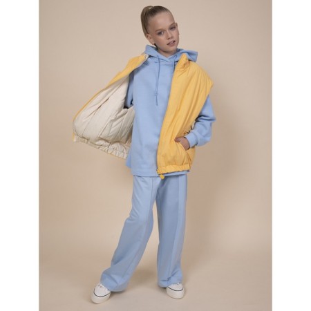Vit for girls, height 128 cm, yellow color-4