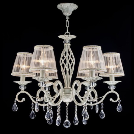 Maytoni ARM247-06-G, 6HE14, 40W, 63x63x116 cm, white color with gold-5