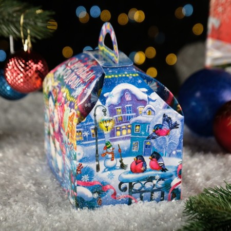 Gift box "Winter Fantasy", 18.5 x 12.5 x 19 cm-2