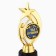 Cup Award Figure: Star "You are the Best" gold, plastic, 7 x 18.2 cm.