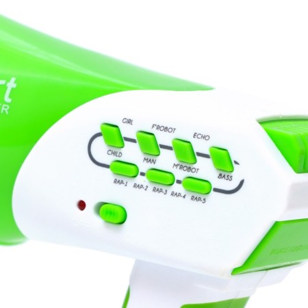 Megaphone Smart, with the function of voice changes, the color is green-3