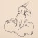 Curtain Ethel "Hares in the Clouds", 145x260 cm, 100% cotton