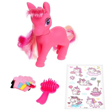 Toy "Rainbow Pony", Mix Colors-2