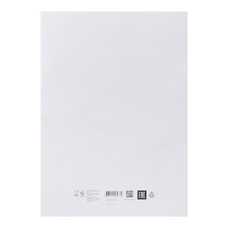 A3 drawing folder, 24 sheets "School", without a frame, block 200 g/m²-3