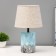 Hell lamp "Amanda" E27 40W gray-blue 20x20x33 cm
