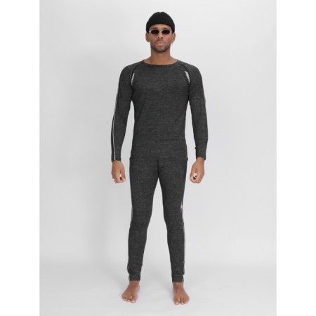 Male thermal underwear, size 46-48, dark gray color