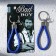 Key keychain “Bad Boy” cord, 11 x 3 cm