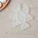 Silicone Mold for candy and chocolate "Sanding Clock", the color is transparent