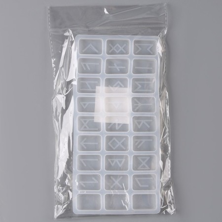 Form Silicone universal "runes" 27 pcs.-8