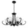 Chandelier 2716/6 E27 40W Black 80x80x55-85 cm Bayerlux