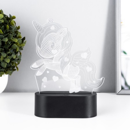 Sensor lamp "Unicorbed" LED USB (90cm) from 3xa Black Black 14x5.5x18.5 cm Risalux 765-1