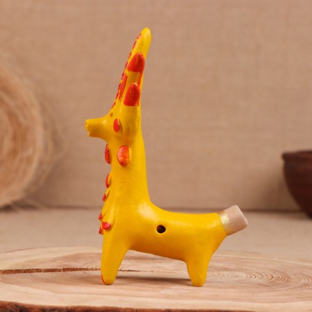 Abashevskaya toy "Deer-Solnce", 15x7x15 cm, Kukushkin I.I.-1