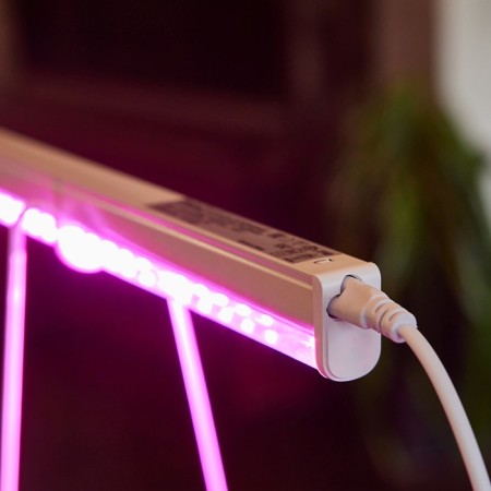 Lamp for plants LED linear, 1150 mm Uniel, 35 W, BIO LED, IP40, white color-8