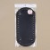 Donce for a bag, with legs, oval, 25 × 12 × 0.3 cm, black/silver color