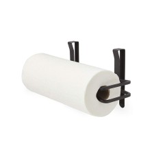 Holder for paper towels of a suspended umbra squire, black color