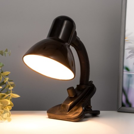 E27 desktop lamp, light regulatory, on the clamp (220V) black (108a) Risalux-9
