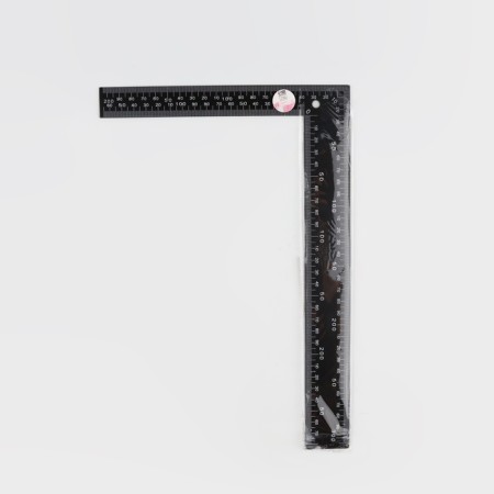 Ruler square, 20 × 30 cm, s = 1.4 cm, black color-5