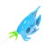Fishing "sea wave", 4 fish, fishing rod, mix