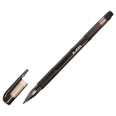 Gel pen 0.5 mm Berlingo X-Gel, black rod-2