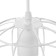 Lamp Bayerlux "Nola" 1x60W E27 white 16x16x100 cm.