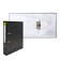 Folder - registrar 50 mm, A4, calligrata, economical marble, black, mix