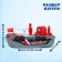 Patrol boat, works from batteries