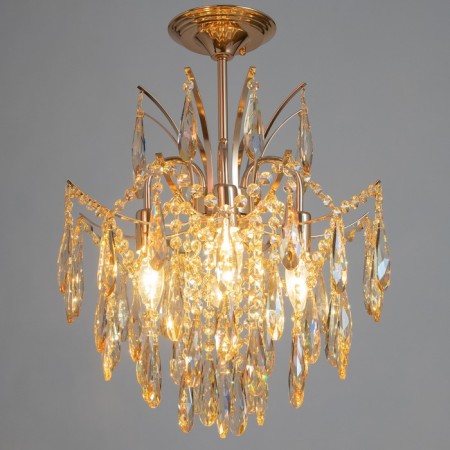 Daria chandelier 4x40W E14 gold 40x40x52.5cm-1