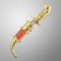 Souvenir knife, 19 cm, horse -shaped handle, mix
