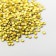 Decor for creativity Metal "Yellow circles" set 2000 pcs 0.2x0.2 cm
