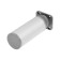 Support adjustable Orkr001cr tundra, round, d = 40, h = 100 mm, matte chromium color