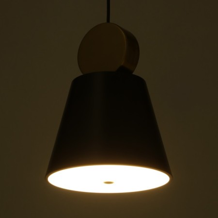Lamp Bayerlux 2285/1b LED black and gold 20x20x24-124 cm-3
