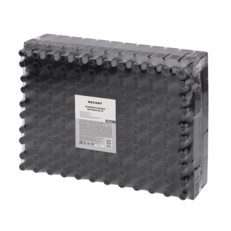 Klemile screw block KV-35 10-35, current 80 A, polypropylene black Rexant (10 pcs.-1