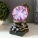 Plasmic ball Polystone "Cobra" gold 21x13x10.5 cm